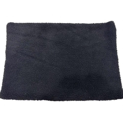 ZOLUX Nomad S transporttaske i stof til hund og kat - 42 × 60 × 42 cm, grå/sort