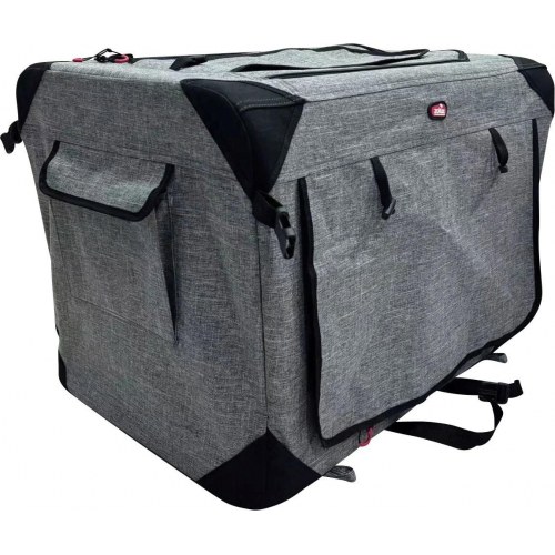 ZOLUX Nomad M transporttaske i stof til hund og kat - 70 × 52 × 52 cm