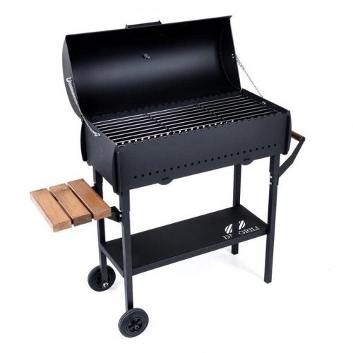 Kulgrill med låg og sidehylde - GR-017-2