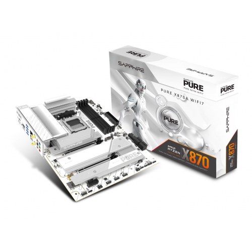 Sapphire PURE X870A WIFI 7 - AMD Socket AM5 ATX bundkort