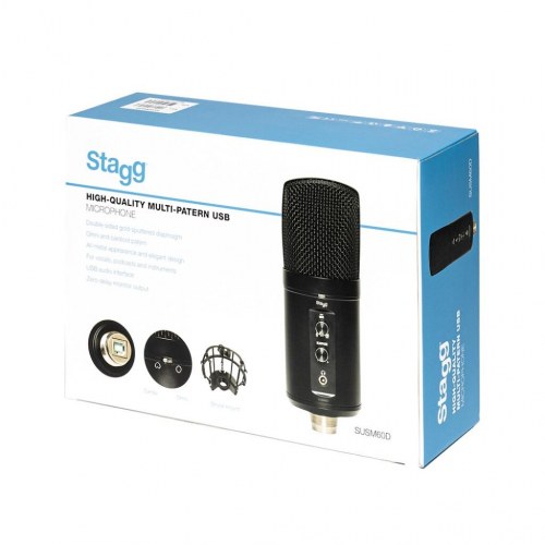 Stagg SUSM60D - USB kondensatormikrofon