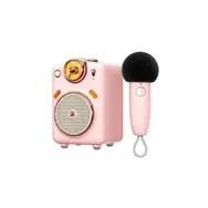 Divoom Fairy OK Bluetooth-højtaler med mikrofon - rosa billede