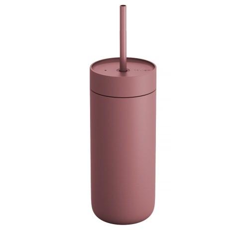 Kubek termiczny 473 ml Carter Cold Tumbler Fellow pastelowy rózowy