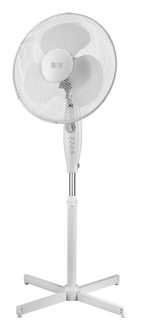 Teesa TSA8021 gulvventilator 36 cm - hvid billede