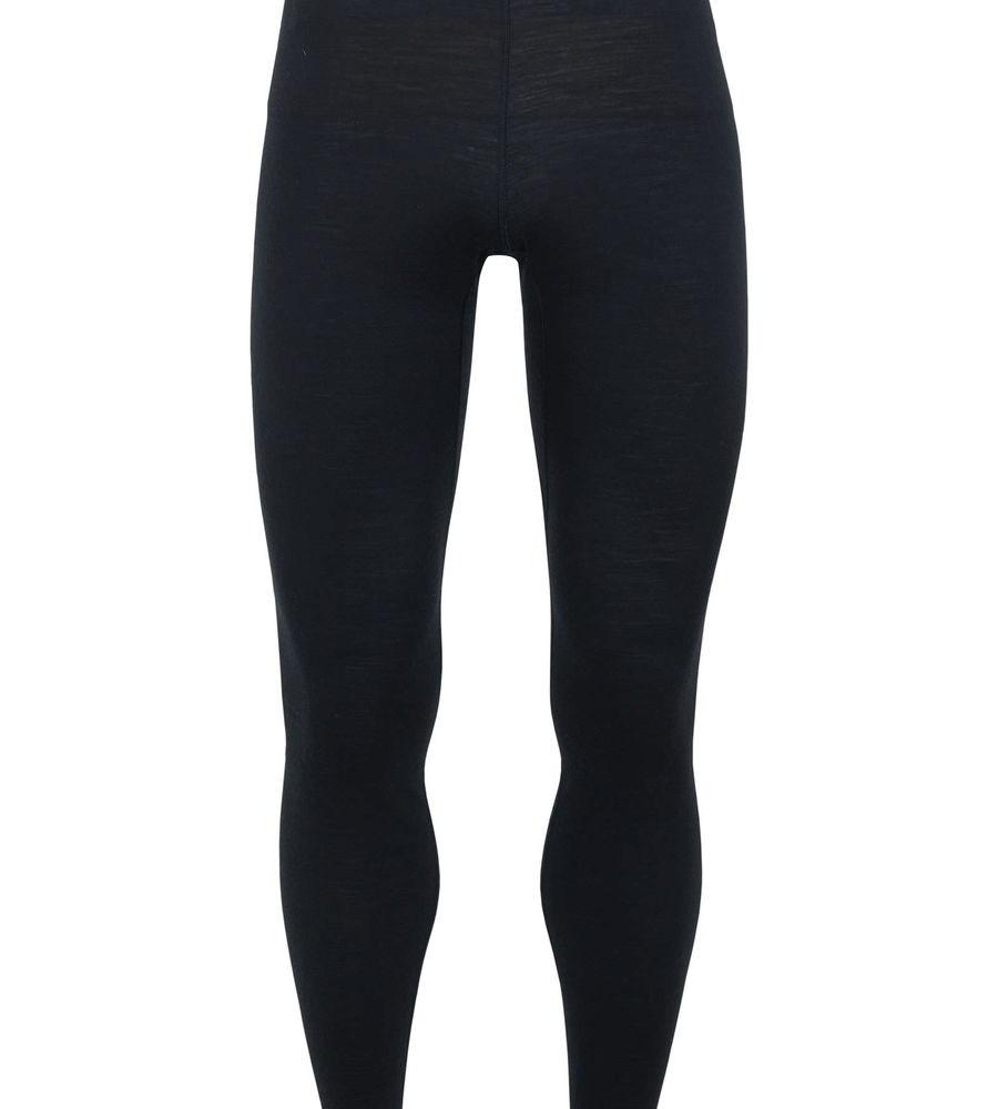 Icebreaker 200 Oasis - herre uldunderbukser/leggings, sort (XL) billede