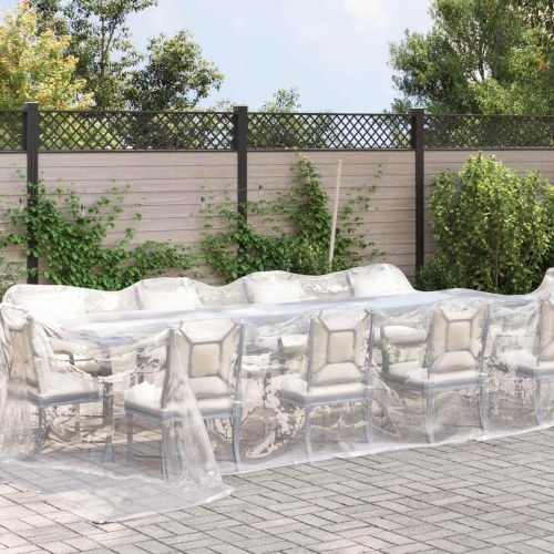 Presenning transparent 5 x 7 m 140 gsm PE