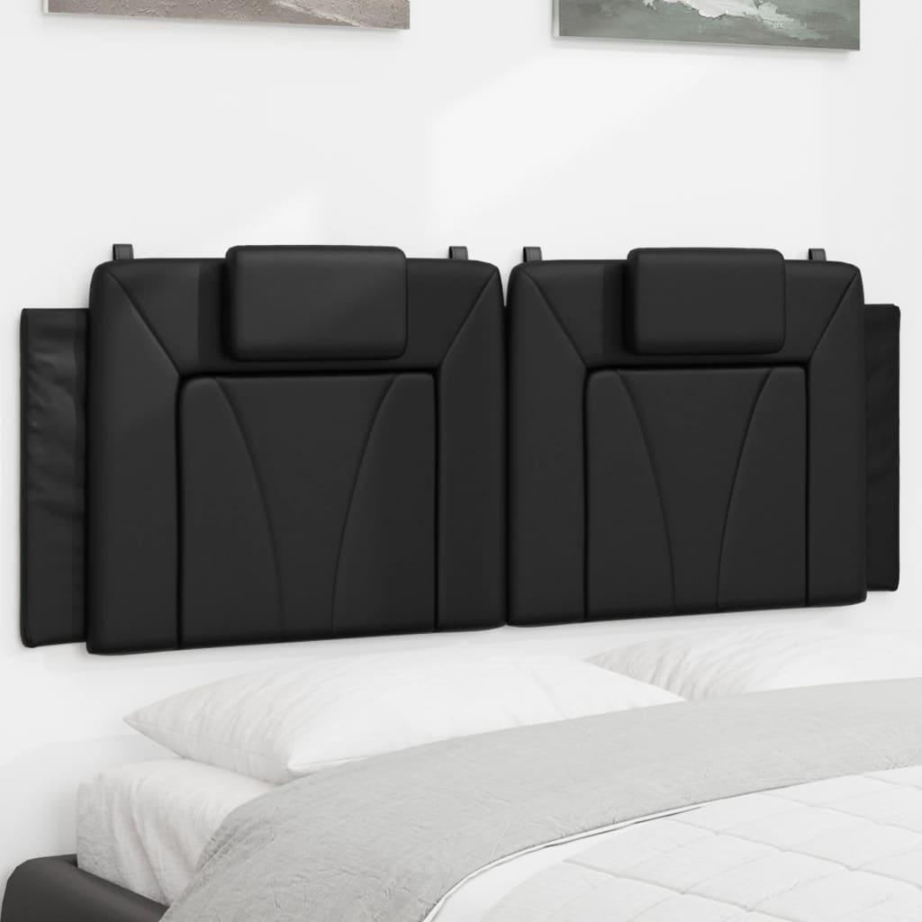 Gavlpude Viana 137 cm i kunstlæder - sort
