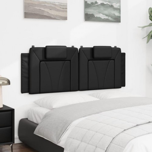 Gavlpude Viana 137 cm i kunstlæder - sort