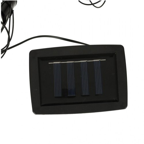 Solcelle lyskæde med pærecages - 10 LED, 3,8 m, IP44
