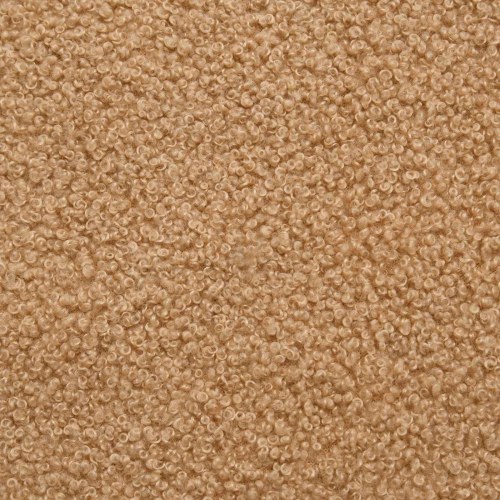2-personers sofa i bouclé - beige, 115 × 61 × 87 cm