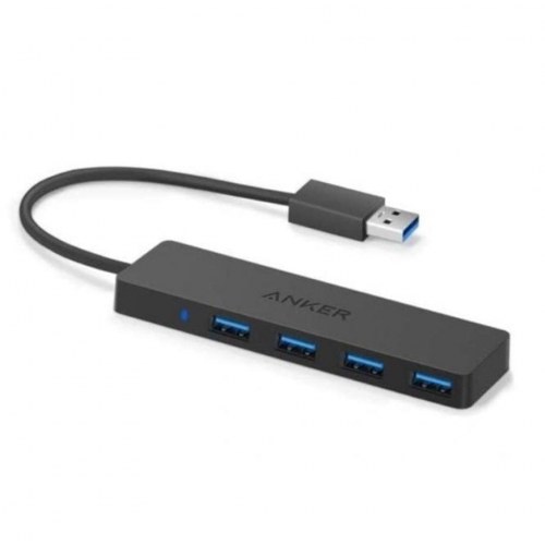Anker 4-port USB-hub - 4x USB-A 3.0, ultra-slank