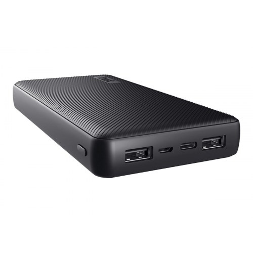 Trust Primo powerbank 20.000 mAh 15 W - 2x USB-A + USB-C - sort