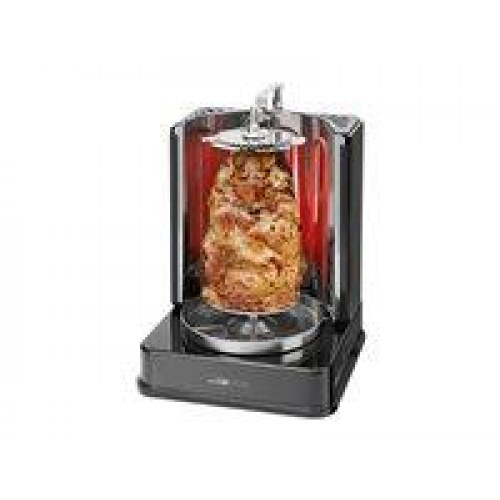 Clatronic DVG 3686 vertikalt rotisserie - roterende grillspyd 1.400 W