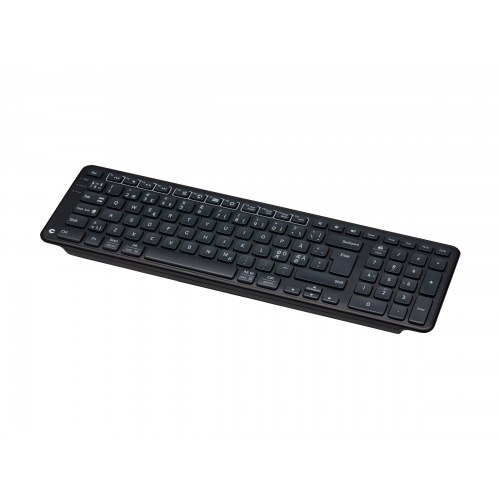 Contour Design Balance trådløst tastatur - Pan Nordic, sort