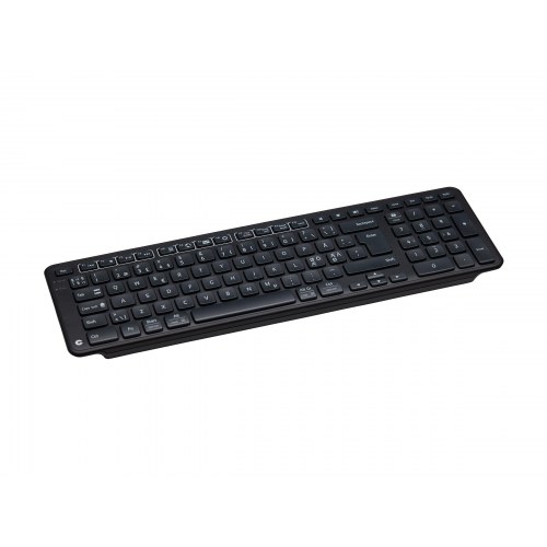 Contour Design Balance trådløst tastatur - Pan Nordic, sort