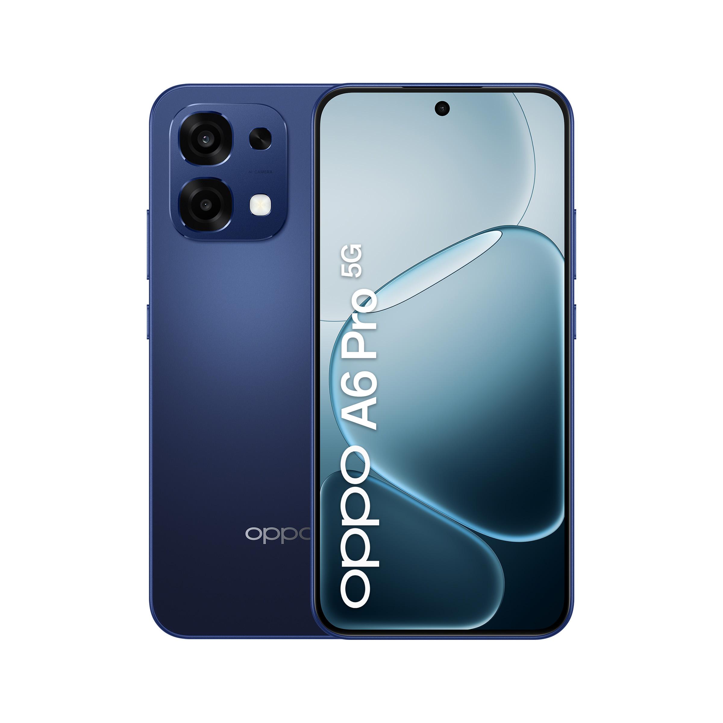 OPPO A6 Pro 5G 6,57" 8/256 GB - Blå smartphone