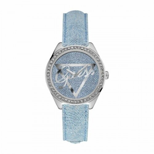 Guess LITTLE FLIRT dameur - blå armbåndsur, kvarts 36 mm (OUTLET B)