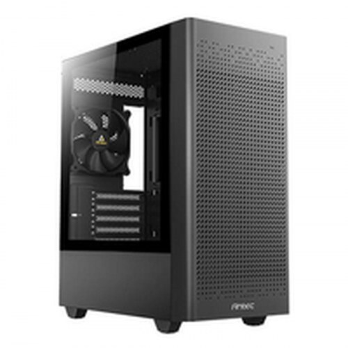 Antec NX500M - ATX/MicroATX mini-tower PC kabinet, sort med hærdet glas og RGB (OUTLET A)