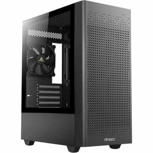 Antec NX500M - ATX/MicroATX mini-tower PC kabinet, sort med hærdet glas og RGB (OUTLET A)