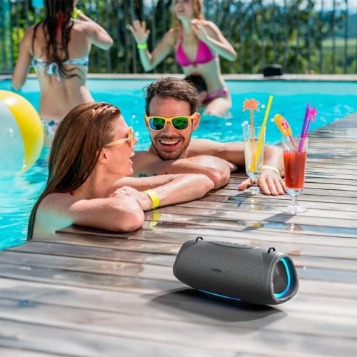 Medion 50077074 bærbar Bluetooth-højttaler 50 W - antracit (OUTLET A)