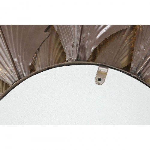 Vægspejl - cirkulært glamour spejl i metal, gylden, 76,5 cm (OUTLET C)