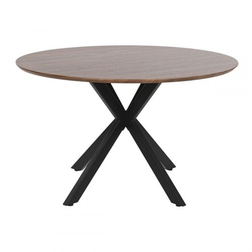 Spisebord - rundt 120 cm, vintage look (OUTLET B)