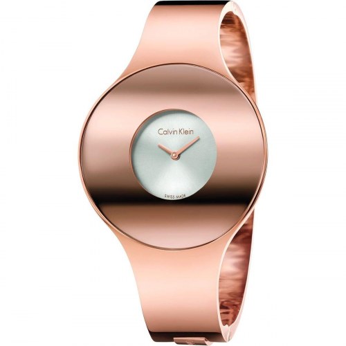 Calvin Klein Seamless dameur - rosenguld, Ø 38 mm (OUTLET B)