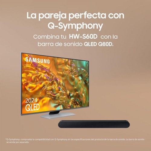 Samsung HW-S60D soundbar 200 W - sort, 5.0-kanaler med Wi‑Fi/Bluetooth (OUTLET C)