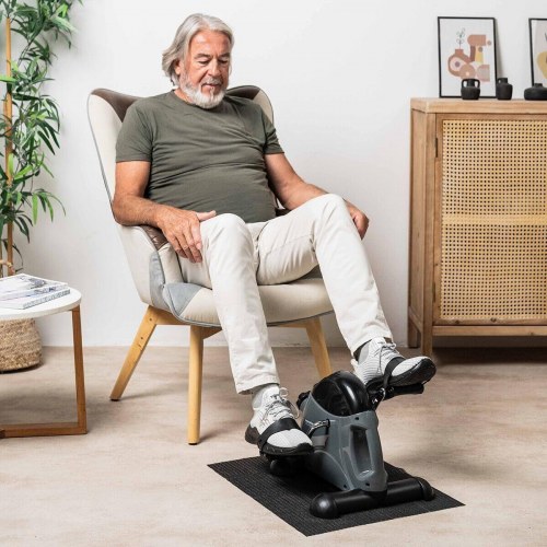 Statisk pedaltræner til arme og ben med måtte (OUTLET C)