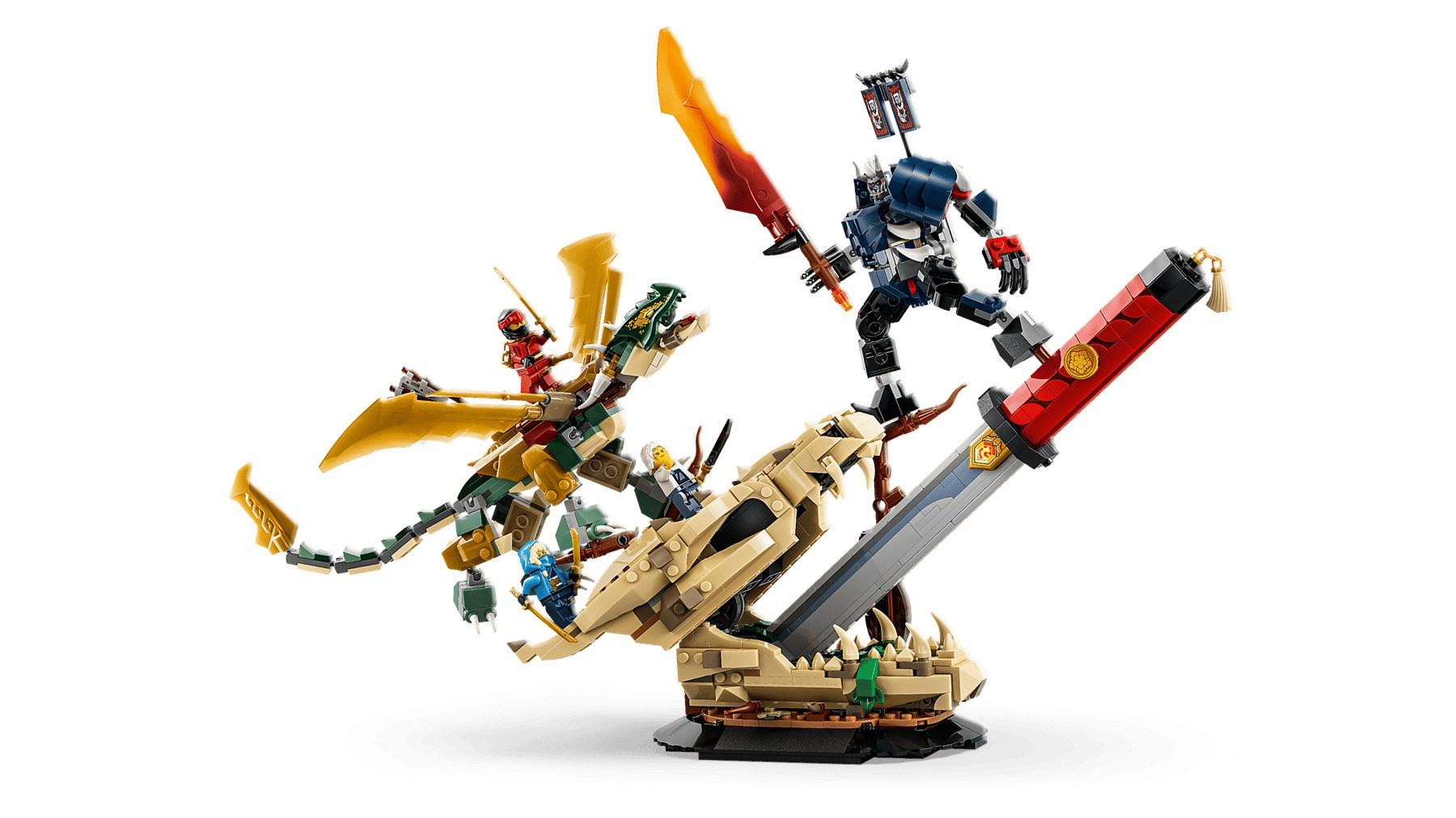 LEGO NINJAGO 71871 Kamp ved Dragens Klinge - byggesæt 9+ billede