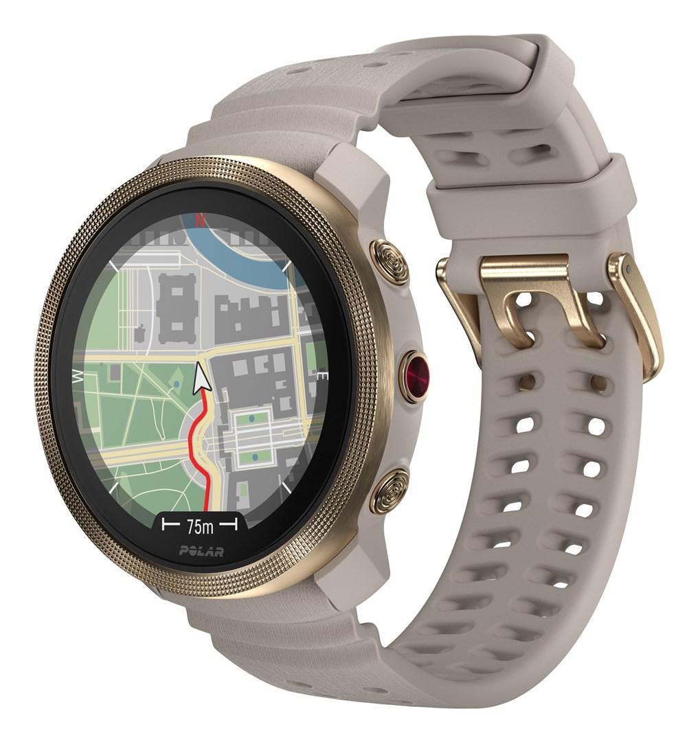 Polar Vantage M3 løbeur - AMOLED-skærm, dobbeltfrekvens-GPS, turn‑by‑turn navigation, op til 7 dages batteri billede