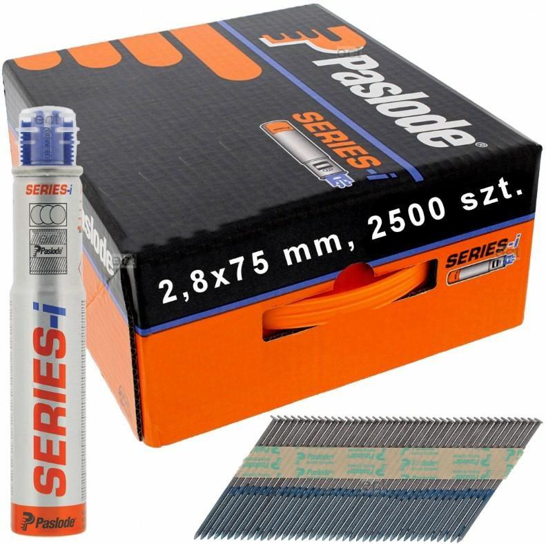 Paslode søm NFP 2,8×75 mm - 2.500 stk. til IM90/IM100 billede