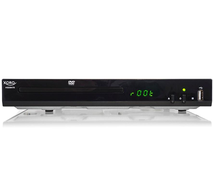Xoro HSD 8470 DVD-afspiller - sort/grå billede