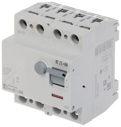 EATON fejlstrømsafbryder HNC-40 - 40 A, 4-polet, 30 mA AC
