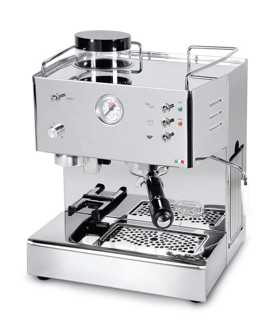 Quick Mill Pegaso semi-automatisk espressomaskine med kværn