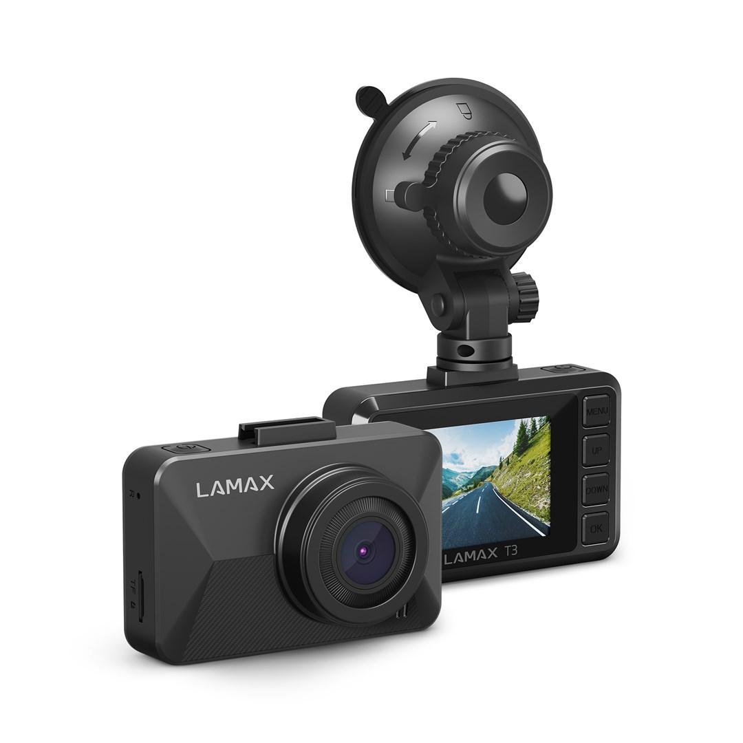 LAMAX T3 dashcam - Full HD bilkamera med 140° vidvinkel