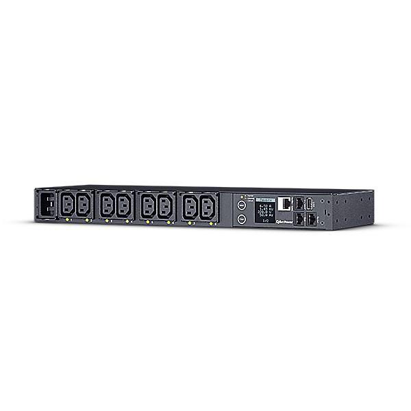 CyberPower PDU81005 - 1U overvåget og switchbar PDU, 8x C13, sort billede