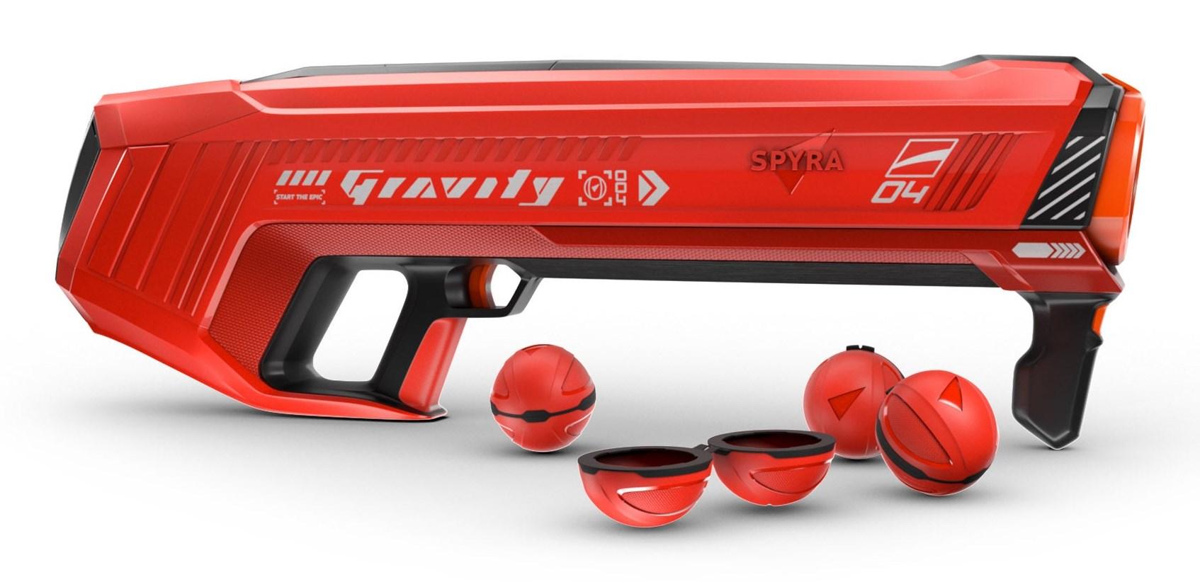 Spyra Gravity SPGR1R - vandpistol med vandkugler, rød