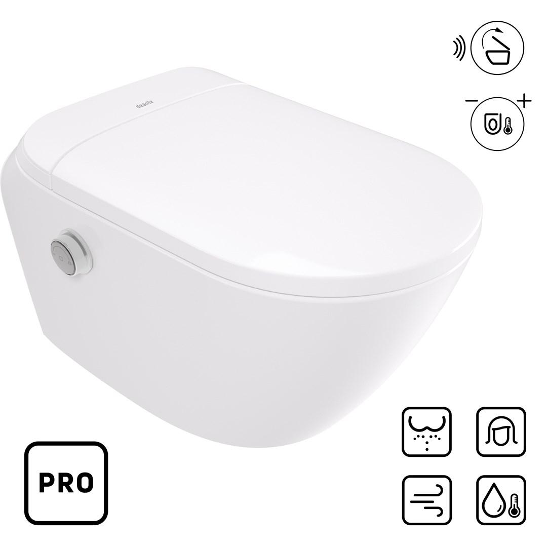 Deante PRO smart toilet med automatisk sæde