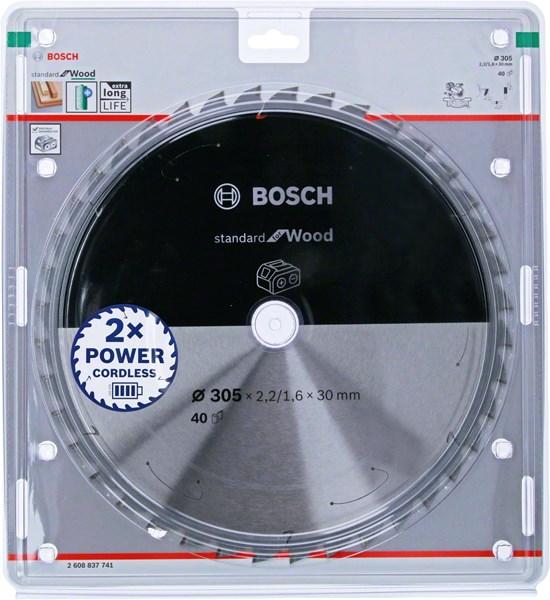 Bosch Standard for Wood kapsavklinge 305 × 30 mm - 40T