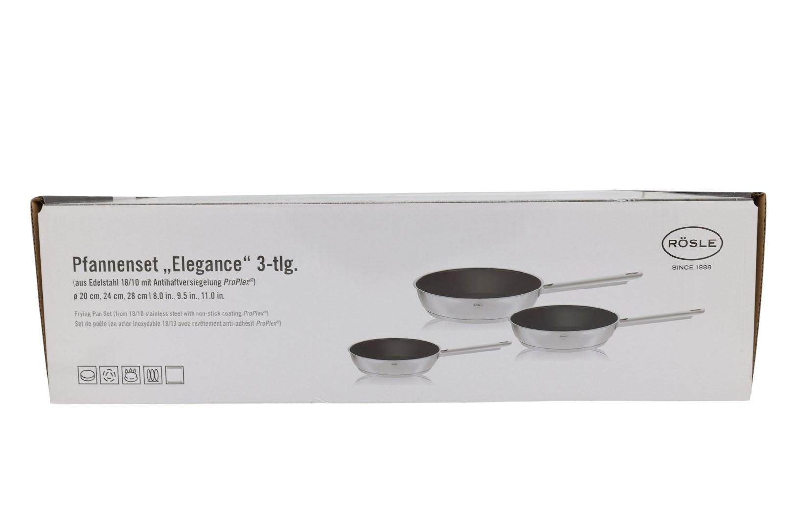 Rösle Elegance stegepandesæt - 3 dele
