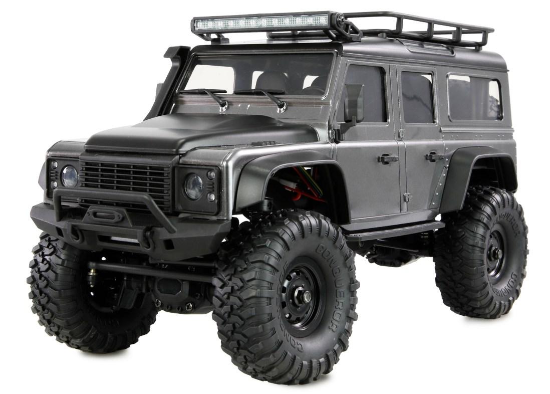 AMewi AMXRock Mini-D90 Crawler 1:16 - RTR, 4WD, grå