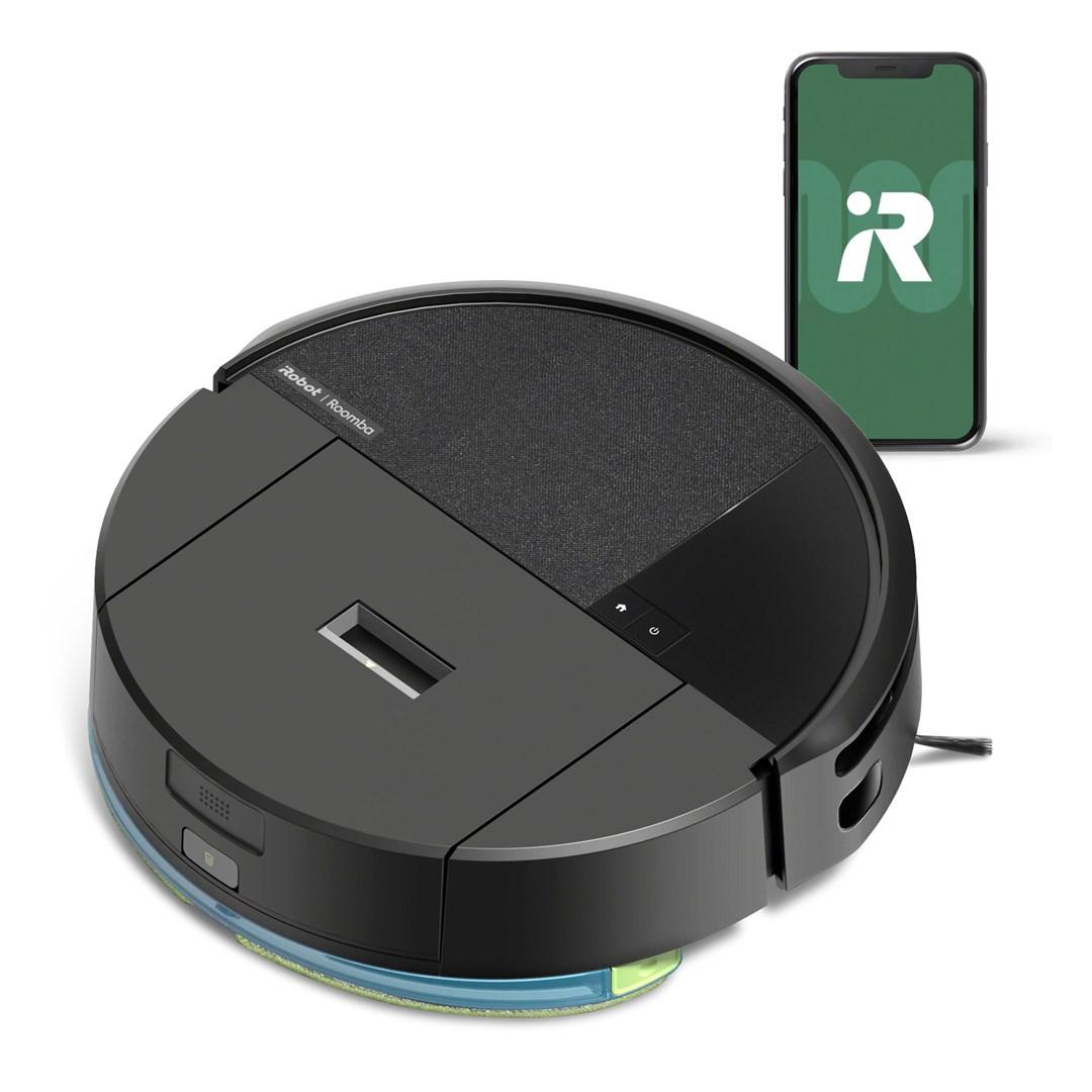 iRobot Robotstøvsuger Roomba Combo 205 AutoCompact Robotstøvsuger - Sort