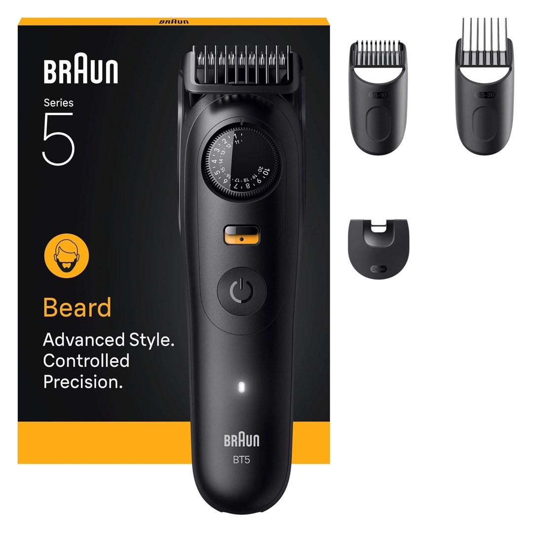 Braun Series 5 skægtrimmer BT5 - sort billede