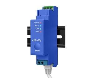 Shelly Pro 1 - smart relæcontroller til DIN-skinne