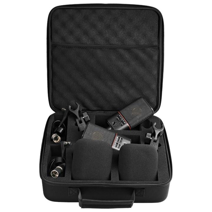 Austrian Audio OC818 Dual Set Go - sæt med to stormembran-kondensatormikrofoner, sort