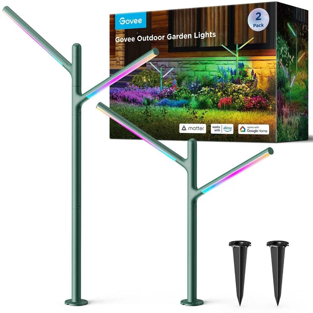 Govee H7086 RGBICWW Garden Lights Ogrodowe oswietlenie LED RGBWW, 1100 Lm, 2.4GHz Wi-Fi + Bluetooth, IP66