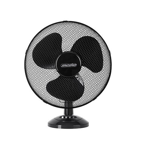 Adler Mesko MS 7308 bordventilator 23 cm - sort