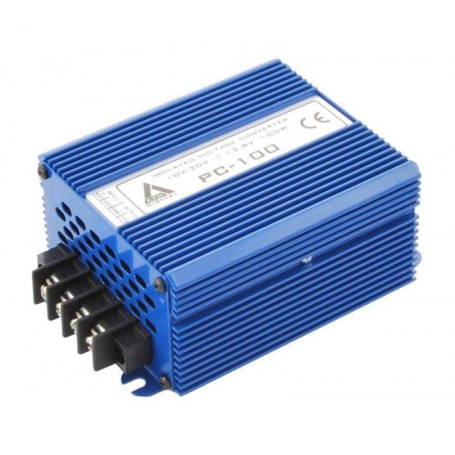 AZO Digital PC-100-12V spændingsomformer 10-30 V DC til 13,8 V DC, 100 W, galvanisk isoleret, IP21