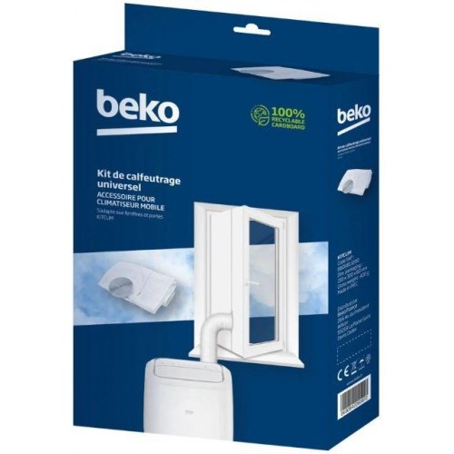 Beko KITCLIM universelt tætningssæt til mobile aircondition - hvid